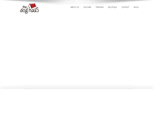 Tablet Screenshot of doghaus.ca